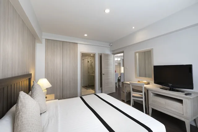 جناح بسرير كينج بغرفة نوم واحدة، Classic Kameo Hotel and Serviced Apartments, Sriracha 1/4