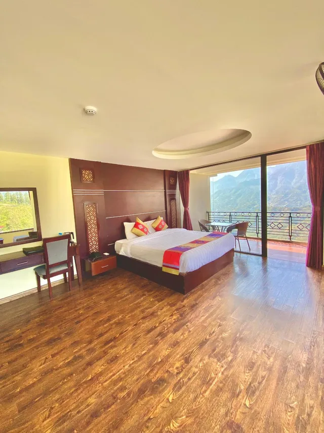 جناح جونيور بإطلالة على الجبل، Sapa Vista Hotel 3/10