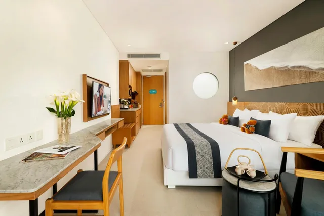 استوديو بريميير بسرير كوين، Citadines Berawa Beach Bali Resort 2/3