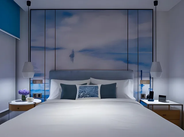جناح استوديو تنفيذي بسرير كوين، Lanson Place Winsland Residences 2/3