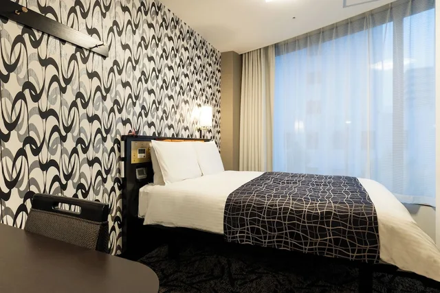 غرفة قياسية بسرير مزدوج للمدخنين، APA Hotel Biwako Seta Ekimae 3/10