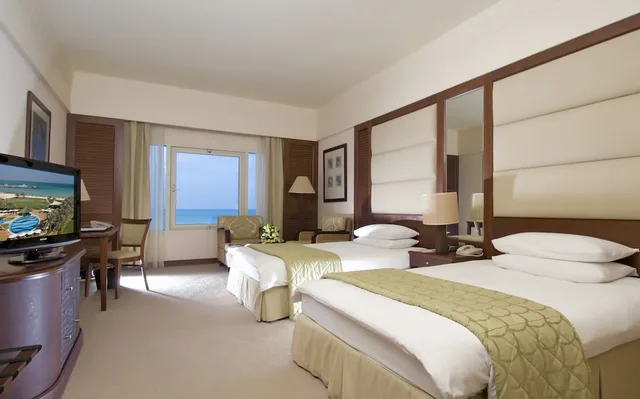 Premium, Chalet, Twin Beds, King Bed, Beach Front, Terrace, Danat Jebel Dhanna Resort 5/10