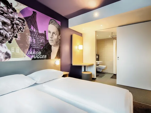 غرفة بسرير مزدوج، B&B Hotel Augsburg-West 2/10