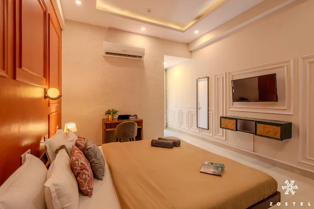Private, Deluxe, Double Bed، Zostel Jaipur 3/3