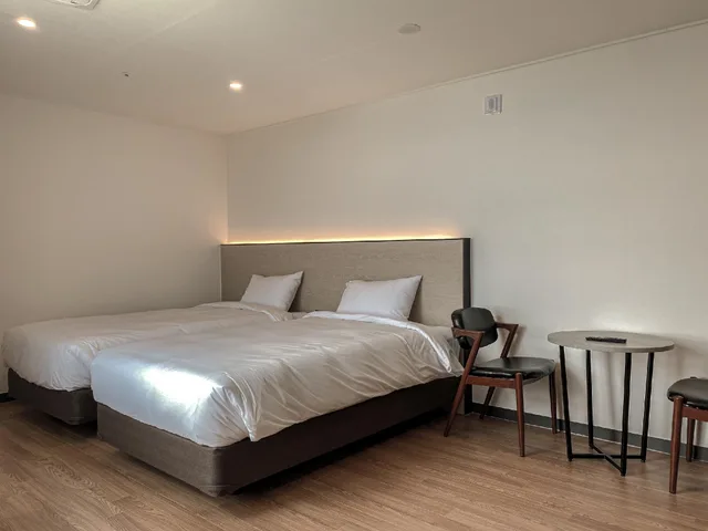 Ocean, Twin Beds، LeMain Hotel Seogwipo 1/1