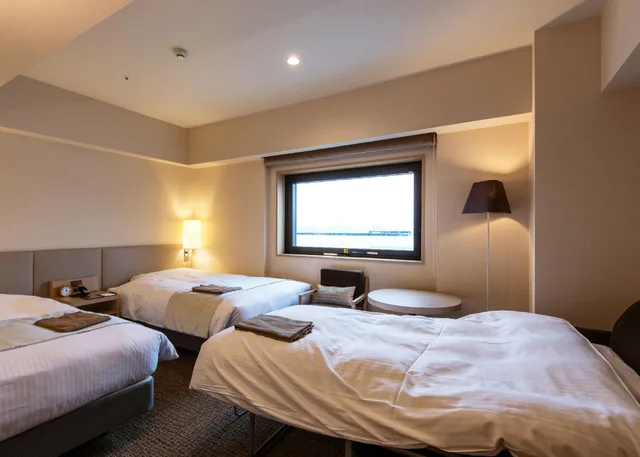 غرفة أساسية بسريرين منفصلين، JR Inn Asahikawa 1/1