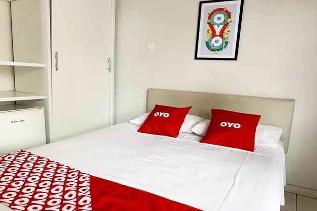 غرفة بسرير كوين، OYO Praia Hotel Recanto do Tome - Salvador 4/10
