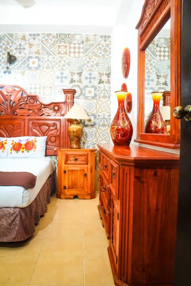 غرفة قياسية بسرير مزدوج بإطلالة على المسبح، Hotel Palacio Canton 8/10