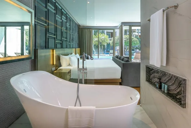 Studio, Suite, King Bed, Pool Access، Wyndham Grand Nai Harn Beach Phuket 6/7