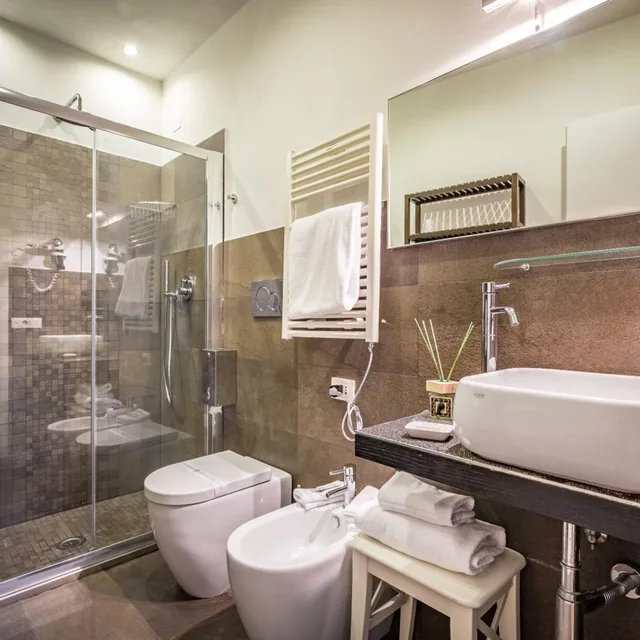 غرفة صغيرة مزدوجة بإطلالة على الحديقة، Hotel la Scaletta 5/6