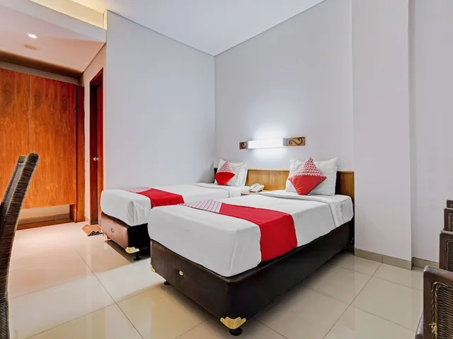 Deluxe, Twin Beds, Collection O Riau Near Trans Studio Bandung Formerly Hotel Montameri 6/7