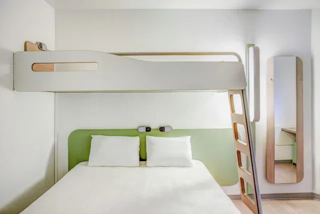 غرفة بسرير مزدوج، Ibis Budget Caen Herouville 5/7