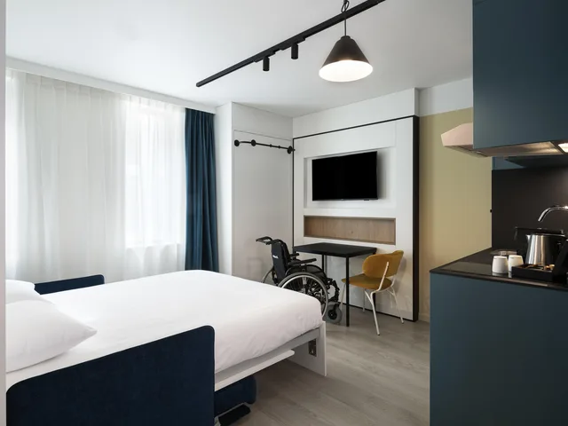 استوديو، Adagio Access Gent Centrum Dampoort 6/9