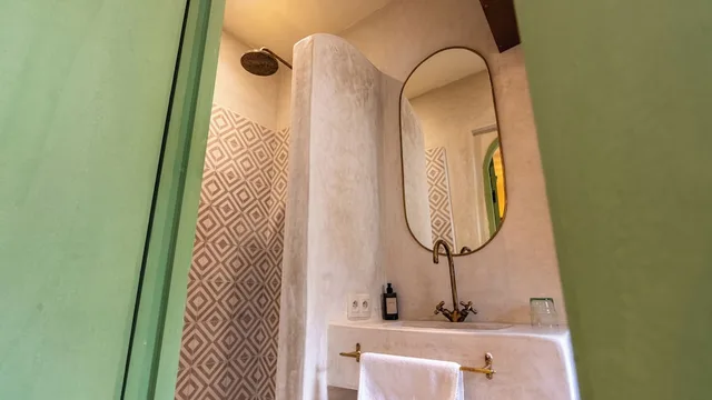 غرفة بسريرين منفصلين وسرير كوين، Riad Dar Tiflet 6/7