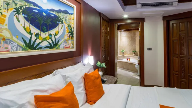 غرفة بسرير كينج بإطلالة على البحر بغرفة نوم واحدة، Pacific Club Resort 3/3