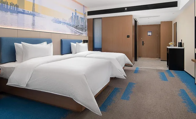غرفة سوبيريور بسريرين منفصلين، Hampton By Hilton Guangzhou Railway Station 1/3