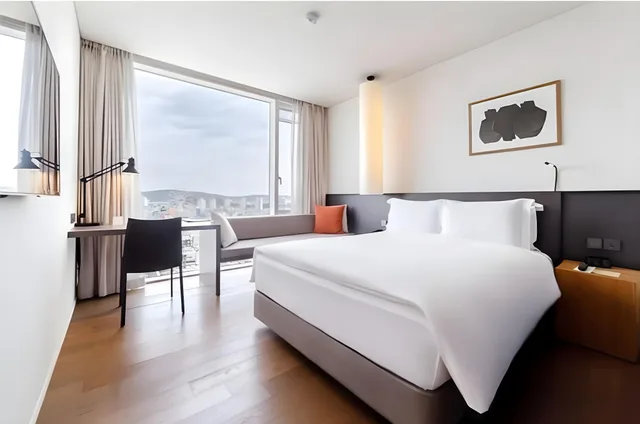 غرفة قياسية بسرير مزدوج بمنطقة جلوس، Shilla Stay Ulsan 1/1