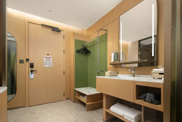 غرفة بسرير كينج، Hilton Garden Inn Wuhan Optics Valley 4/4