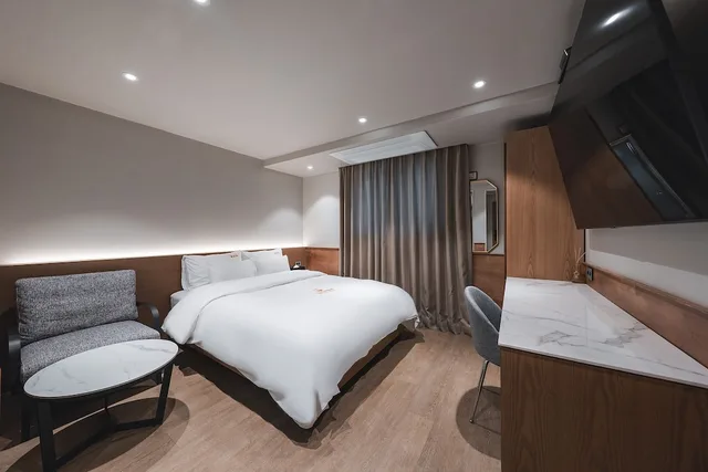 غرفة قياسية بسرير مزدوج، Gridt Hotel and Home Gyeongju 10/10