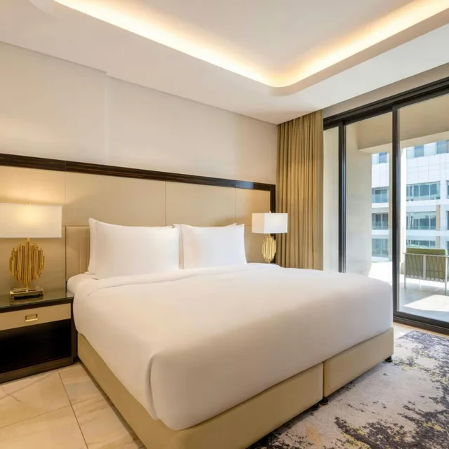 1 Bedroom, Premium, Suite, Apartment, King Bed, Partial Sea View، Agora, Doha, Autograph Collection 1/6