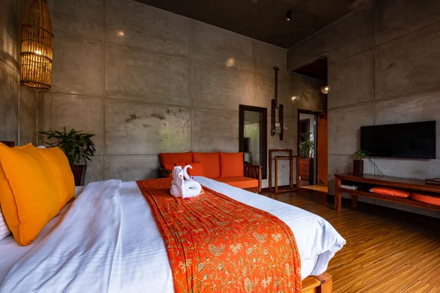 غرفة سوبيريور بسرير كينج بإطلالة على الحديقة بحوض استحمام، Ipoh Bali Hotel 2/3