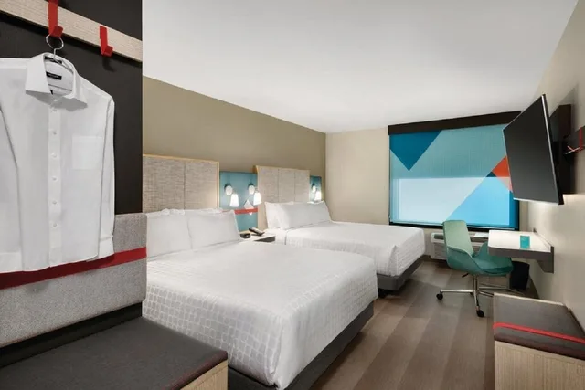 غرفة قياسية بسريرين كوين، Avid Hotel Zeeland 3/5