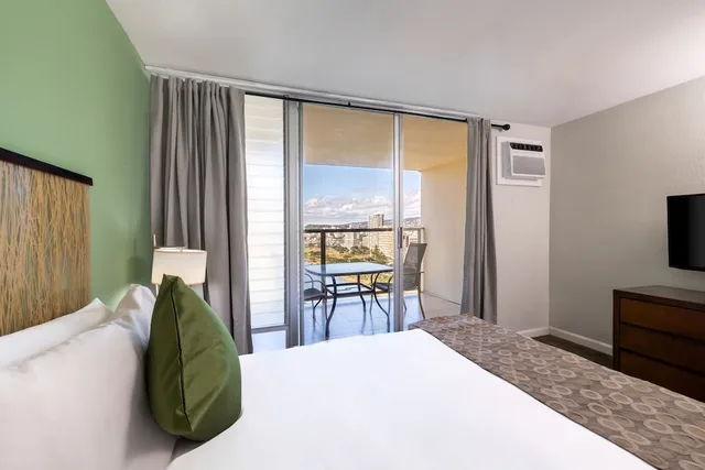 جناح بسرير كينج بإطلالة على المدينة بغرفة نوم واحدة، Skyline Island Colony Hotel 3/10