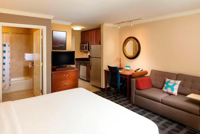 استوديو بسرير كينج مع أريكة، TownePlace Suites By Marriott Houston North/Shenandoah 3/6