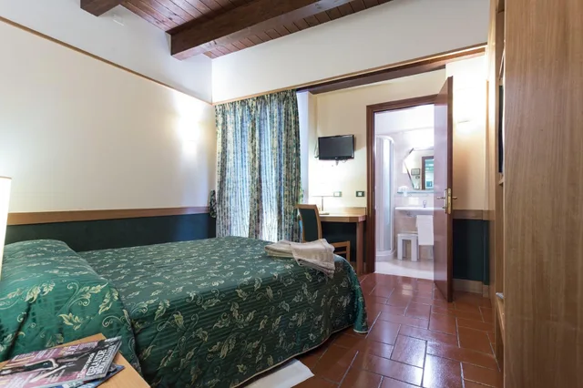 غرفة بسرير مزدوج، Hotel Ristorante La Terrazza 1/3