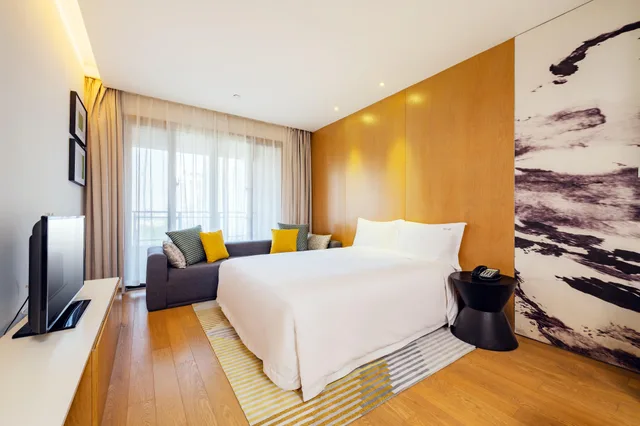 جناح بسرير كينج وسرير كوين بغرفتي نوم، Holiday Inn Hotel And Suites Suzhou Yangcheng Lake 1/2