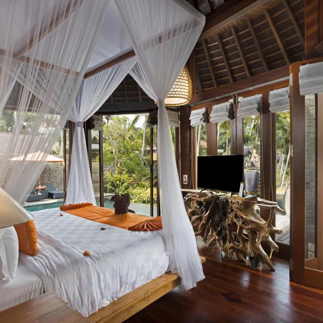 2 Bedrooms, Signature, Villa, Rice Paddy View, Private Pool، Green Field Resort 2/3
