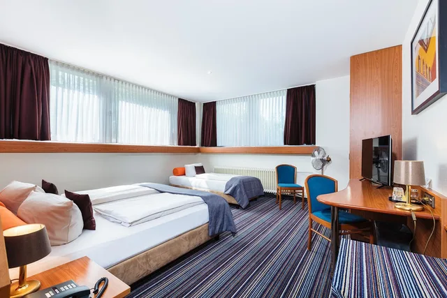 غرفة بسرير مزدوج أو سريرين منفصلين، Hotel Servatius 4/10
