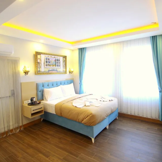 غرفة ديلوكس بسرير مزدوج، Hira Hotel 3/10