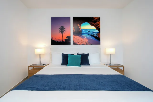 شقة بسرير كينج، Bleu Emeraude Residence 4/9