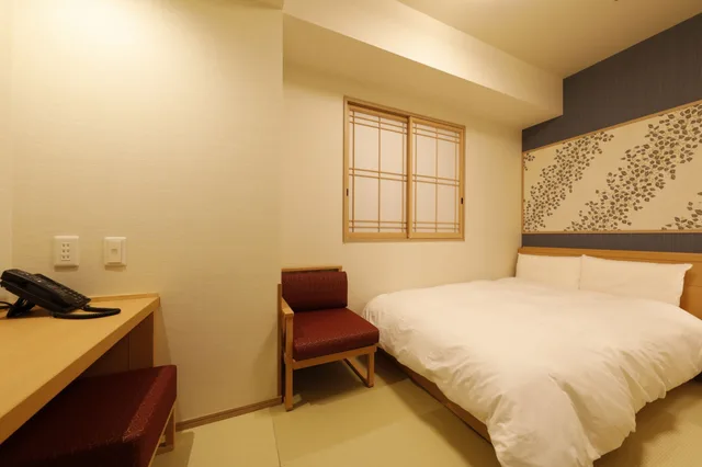 غرفة بسرير مزدوج، Onyado Nono Asakusa Hot Springs 4/7