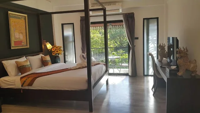 غرفة ديلوكس بسرير مزدوج، Big Tree Old Town Hotel 2/6