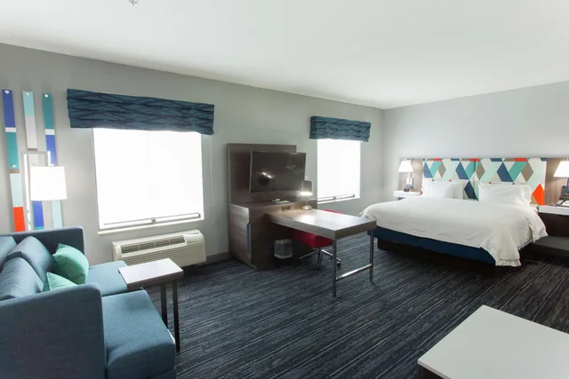 استوديو بسرير كينج، Hampton Inn Suites Ankeny 1/2