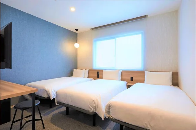 غرفة قياسية ثلاثية بثلاثة أسرّة، M's Hotel Sanjo Omiya 2/2