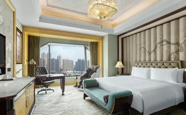 غرفة غراند بسرير مزدوج، Wanda Reign Wuhan 1/2