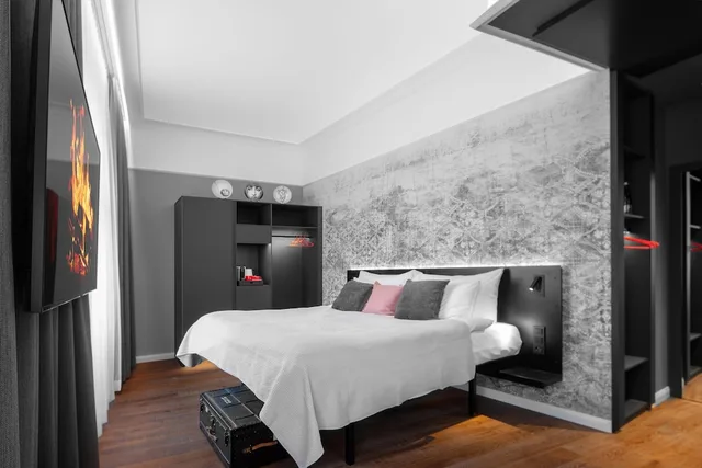 غرفة قياسية بسرير كوين، THE MANES Boutique Hotel Prague 3/5