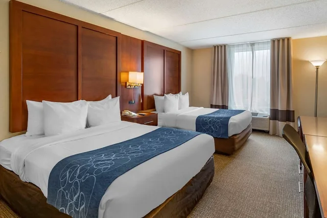 جناح بسريرين كوين مع أريكة، Comfort Suites Manassas Battlefield Park 7/10