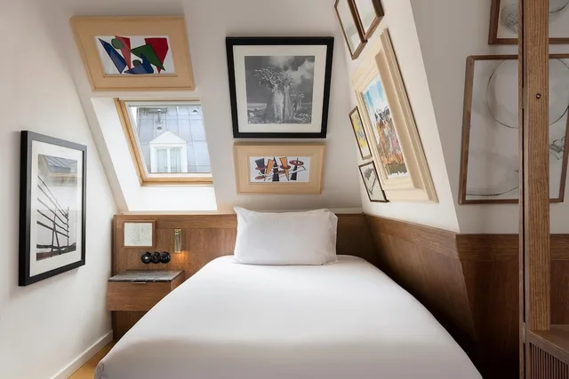 غرفة مفردة، Hotel Pulitzer Paris 6/9