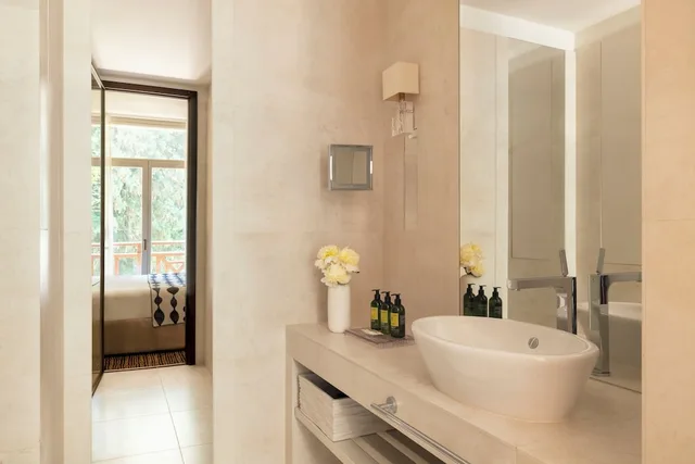 Junior Suite, King Bed, South Facing View, Sofa، Hotel Ermitage Evian Resort 6/8