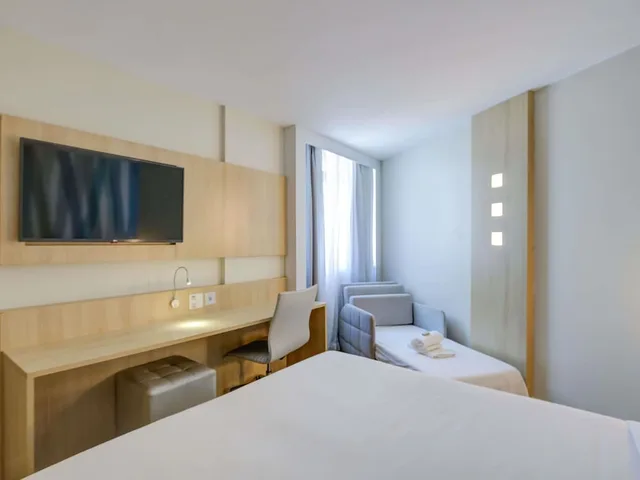 غرفة قياسية بسرير مزدوج مع أريكة، Mercure Rj Barra Da Tijuca 10/10