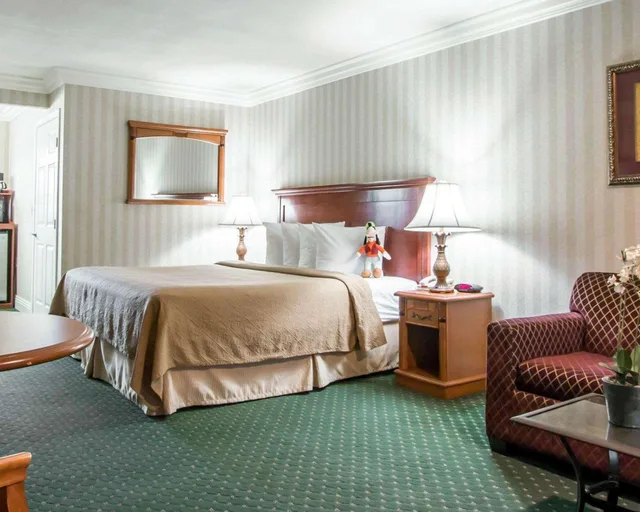 غرفة بسرير كينج، Quality Inn Suites Anaheim Maingate 4/6