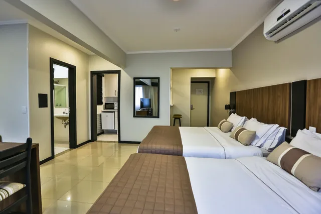 غرفة بريميوم بسرير كوين وسريرين منفصلين، Wyndham Golden Foz 4/10