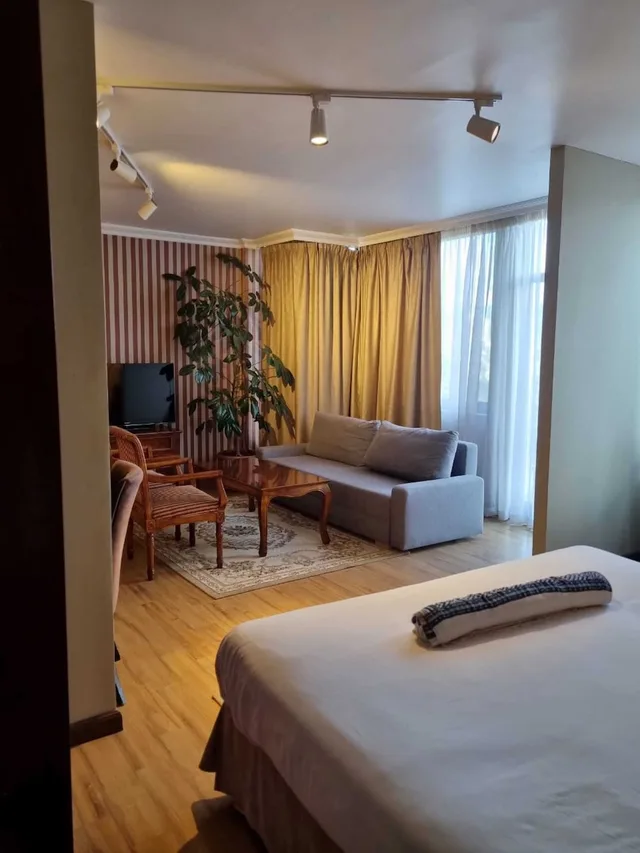 شقة ديلوكس بسرير كينج مع أريكة، The Residence Suite Hotel 1/2