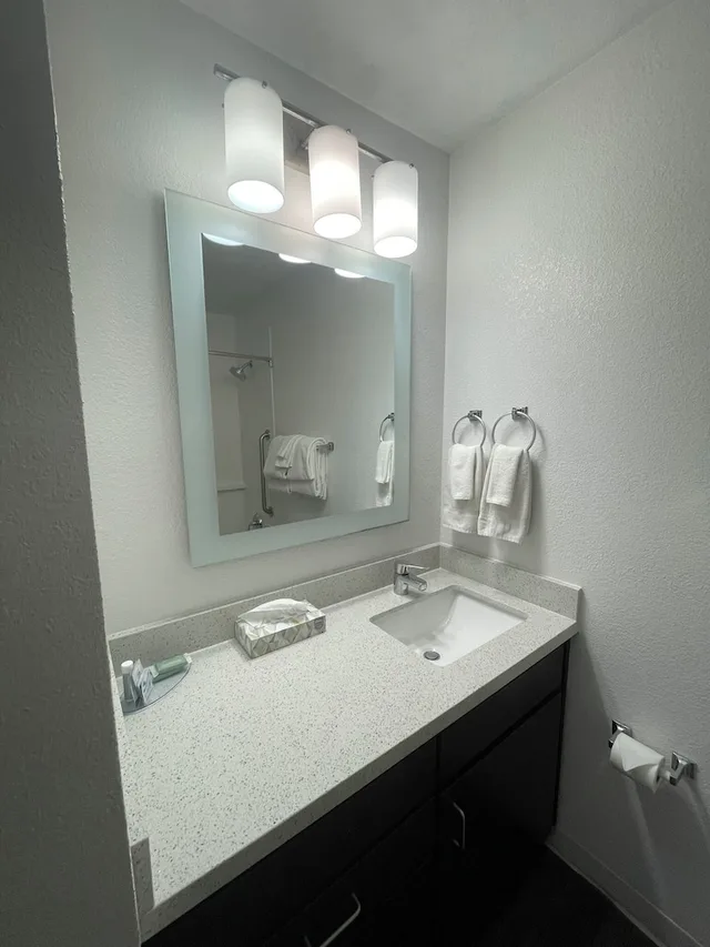 جناح بسرير كوين بغرفة نوم واحدة مع أريكة، TownePlace Suites by Marriott Wichita East 6/6