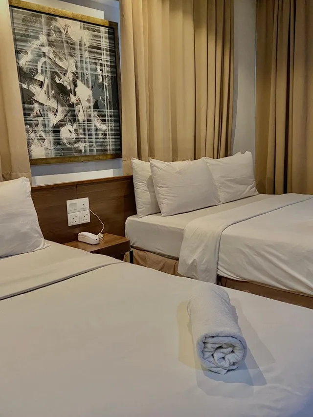 غرفة ديلوكس عائلية بسرير كوين وسرير فردي، FRENZ HOTEL KUALA LUMPUR 4/6