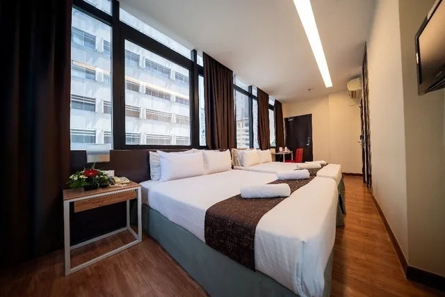 غرفة عائلية رباعية بأربعة أسرّة، MyCiti Hotel Kuala Lumpur 1/4